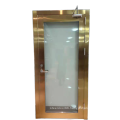 Professional Manufacturer Fire-rated Glass White Sliding Aluminum Fire Door